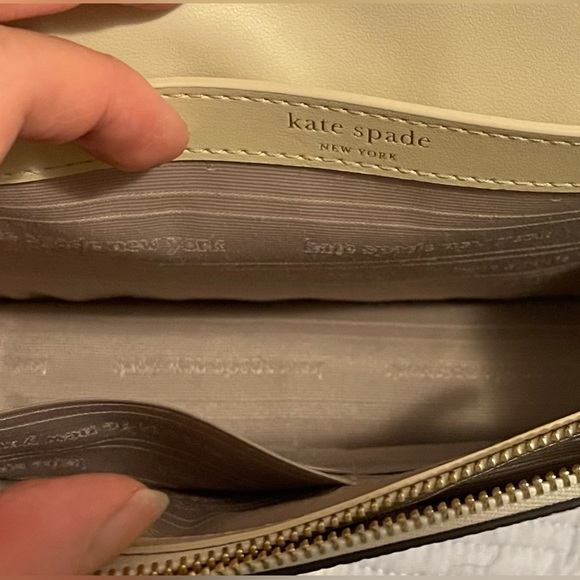 Kate Spade White Croquette Bow Bag - Picture 2 of 4